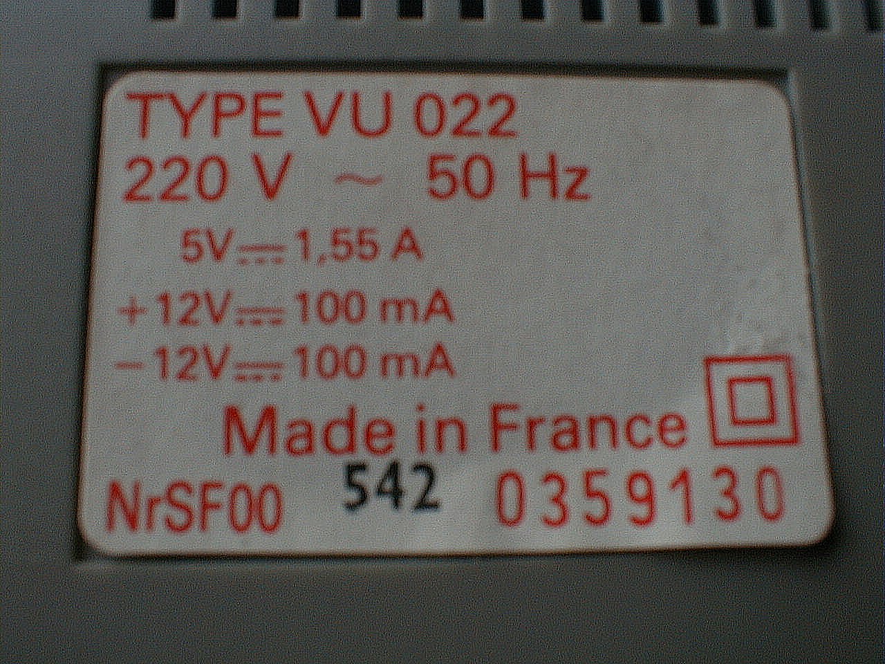 VG-5000